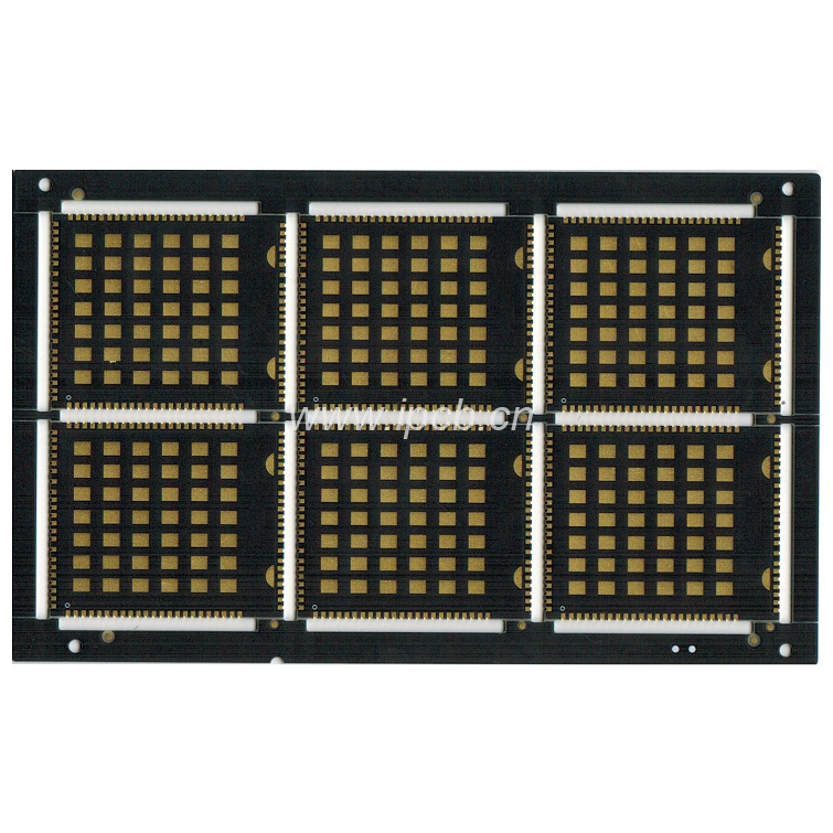 6層二階HDI半孔板 6層二階HDI半孔板