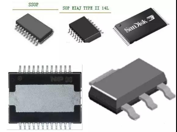 21、MFP(mini flat package)小形扁平封裝