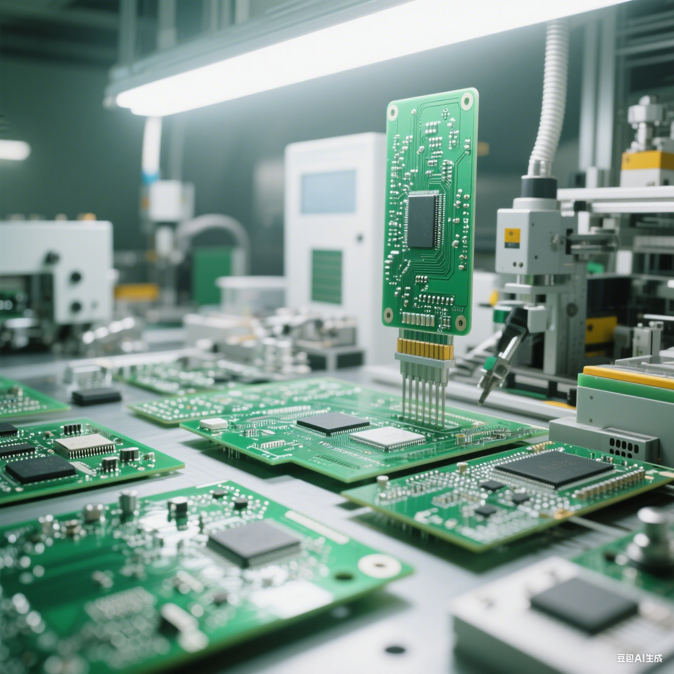 環保型HDI電路板制造，展示綠色材料和無鉛焊接技術