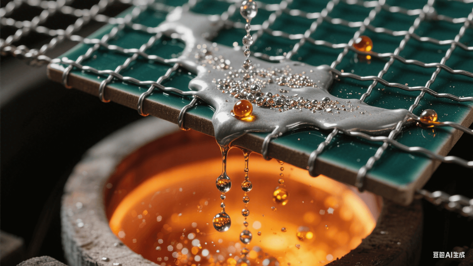 捕捉金屬漿料透過絲網沉積的動態過程