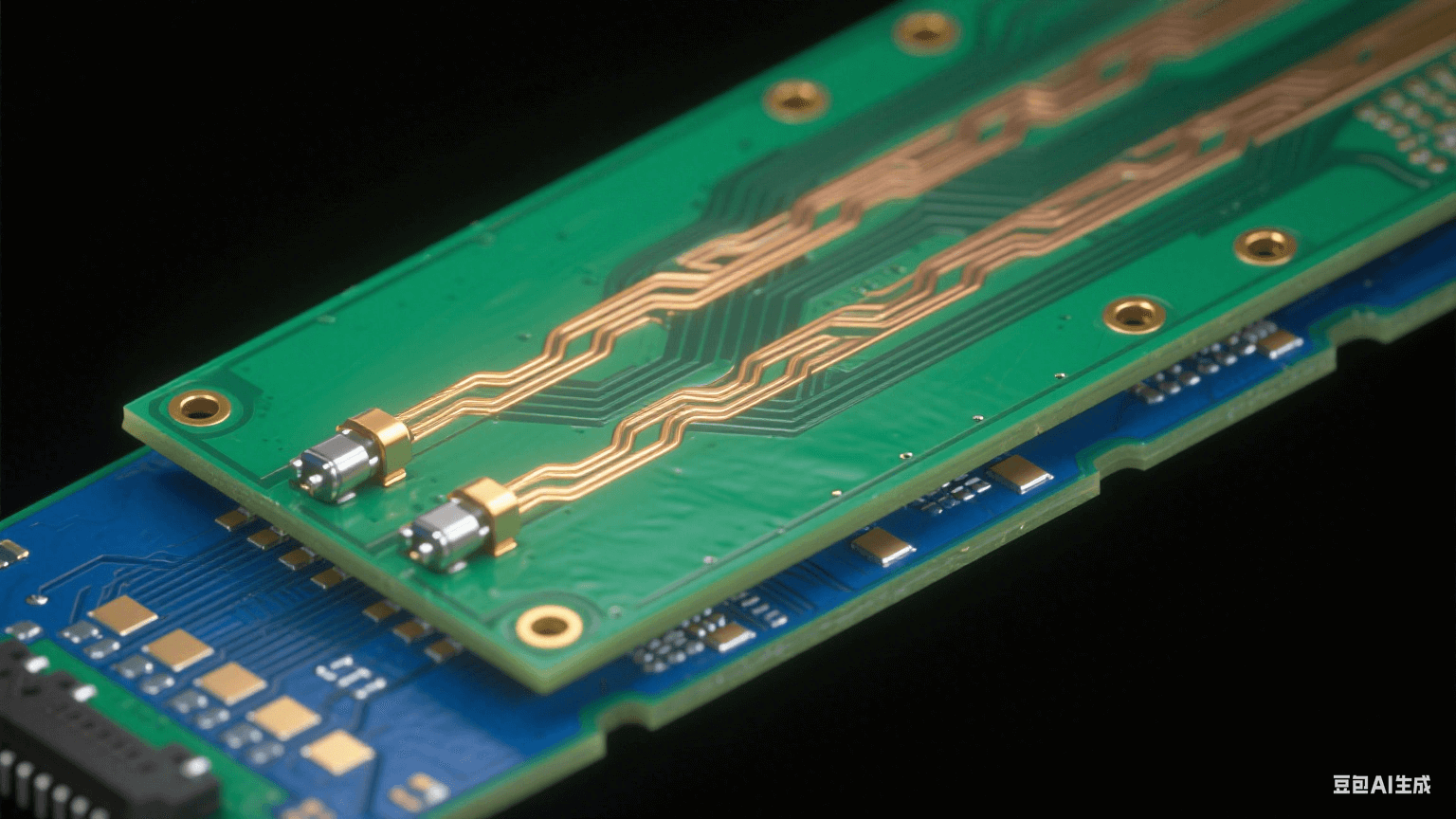 差分對(duì)布線細(xì)節(jié)的剖面透視