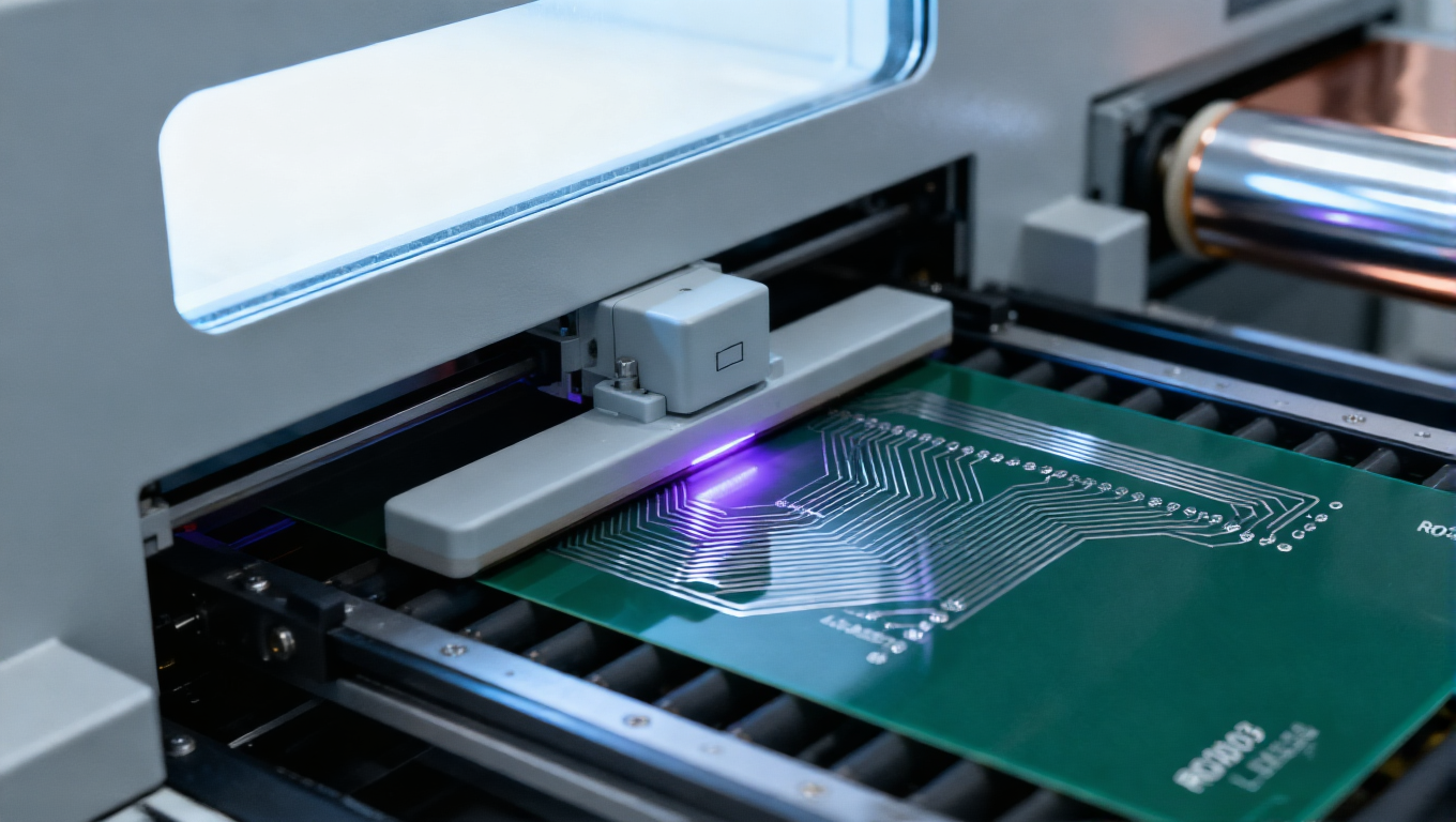 衛(wèi)星通信高頻板 LDI 工藝場(chǎng)景，0.076mm 線寬精度 + HVLP 銅箔實(shí)現(xiàn)阻抗偏差 ±5%