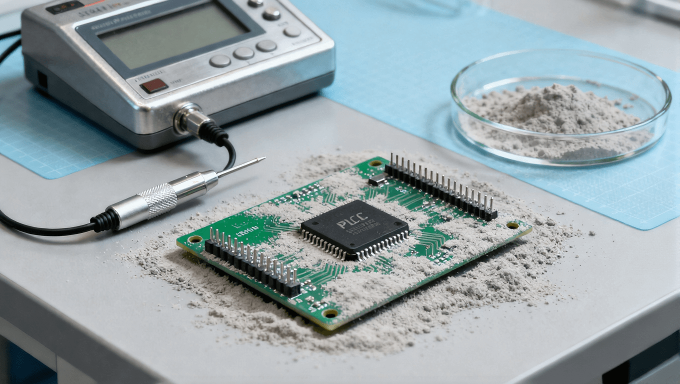 工業(yè)控制PCB老化測試 粉塵模擬測試 金屬探針 絕緣電阻測試儀