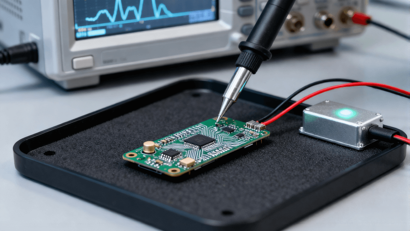 消費(fèi)電子PCB測試 手機(jī)主板電應(yīng)力測試 示波器探頭 迷你電源模塊