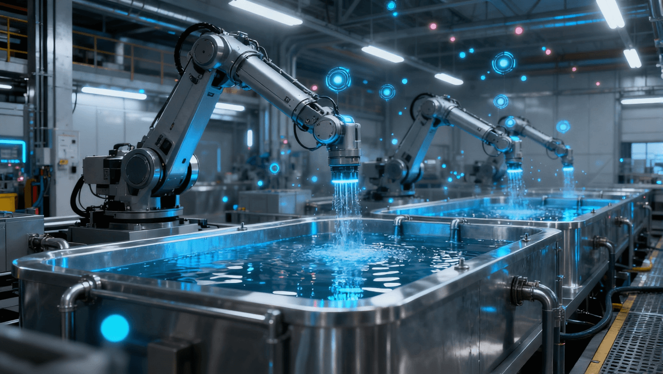 PCB脈沖電鍍未來智能化與自動化生產場景