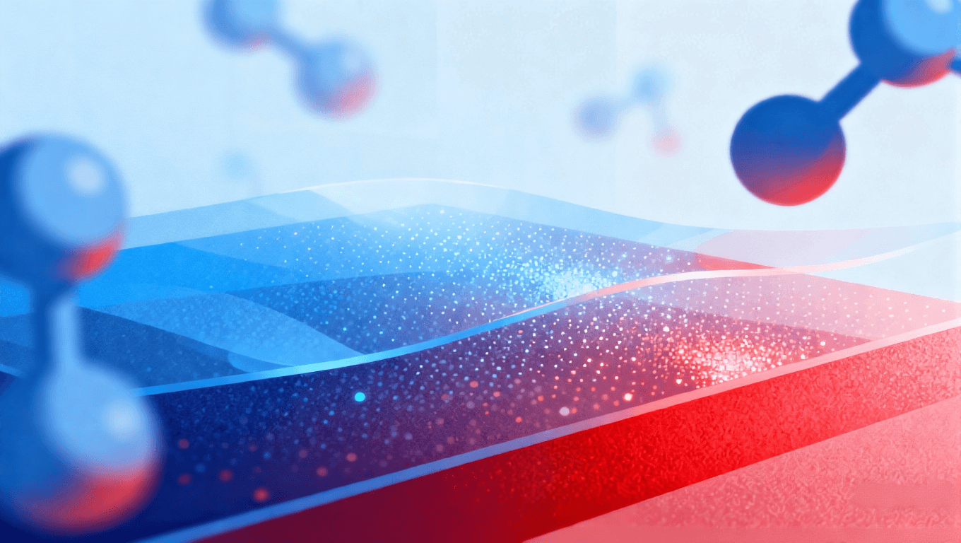 原子層沉積技術原理抽象分子反應可視化