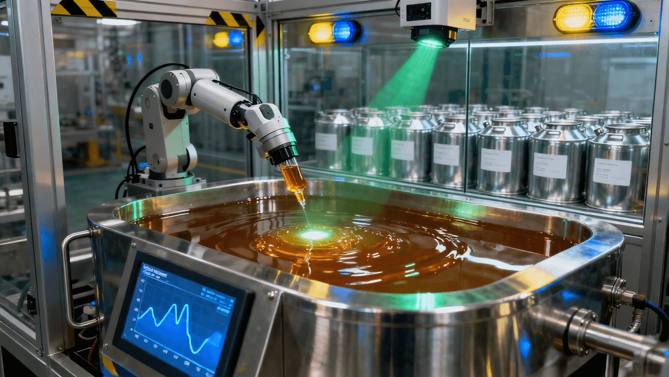 AI視覺檢測系統實時監控鍍液成分動態變化