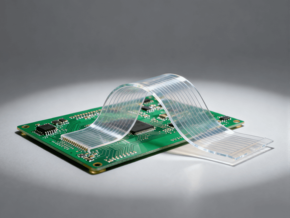 傳統硬質電路板與透明柔性電路板的對比,突出柔性優勢 傳統硬質電路板與透明柔性電路板的對比,突出柔性優勢