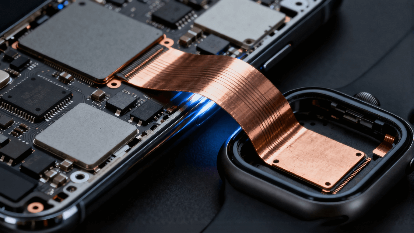 高頻高速覆銅板應用于智能手機與智能手表內部場景