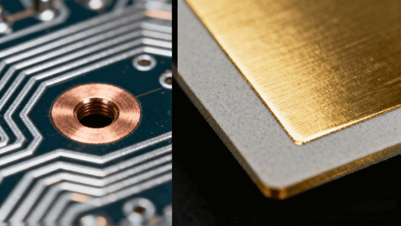 高頻高速覆銅板微小尺寸鉆孔與鍍金表面處理細節