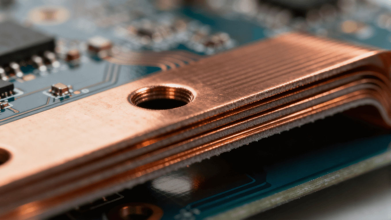 優化后剛撓結合板沉銅層均勻性與孔壁結合力提升微觀視圖