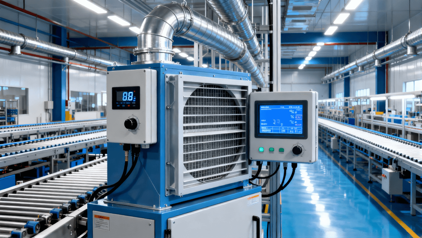 濕度與空氣質量控制系統，確保最佳鍍鎳金工藝環境，車間環境整潔現代