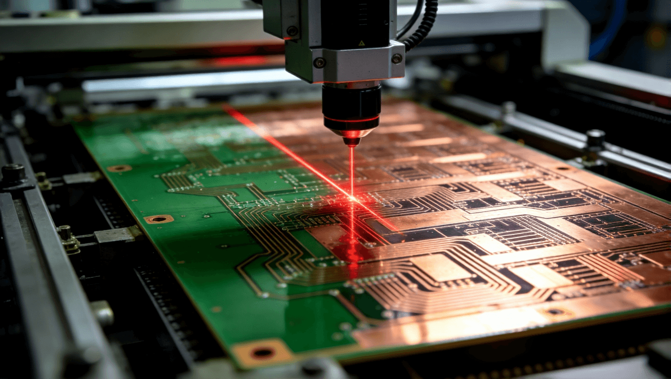 PCB制造過程中精密蝕刻與自動光學(xué)檢測工藝現(xiàn)場特寫